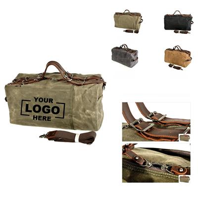 Picture of CANVAS OUTDOOR TRAVEL BAG STORAGE HANDBAG