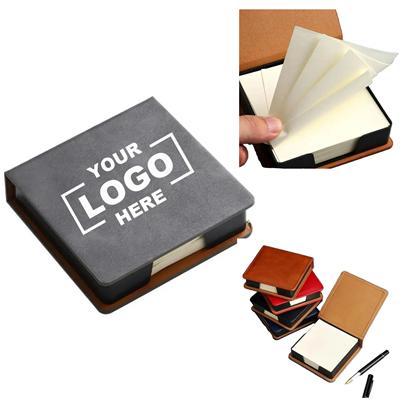 Picture of PU STICKY NOTE BOX STORAGE CASE OFFICE