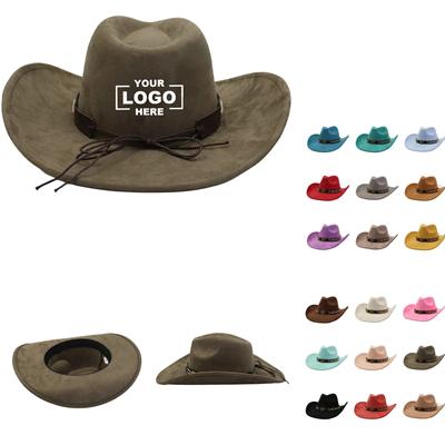 Picture of WESTERN COWBOY JAZZ FELT FEDORA HAT