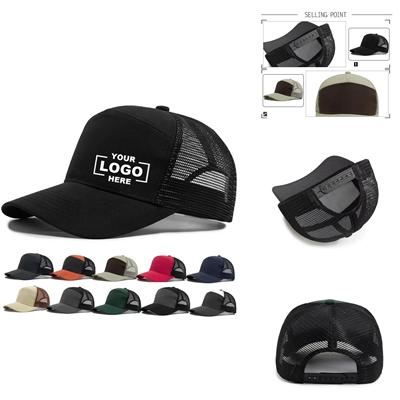 Picture of NET BASEBALL CAP TRUCK DRIVER HAT OUTDOOR