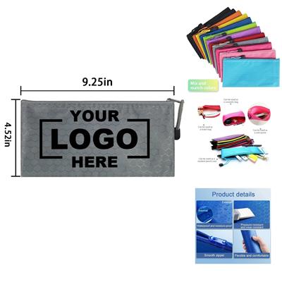 Picture of OXFORD A6 ZIPPER CHANGE STATIONERY STORAGE BAG