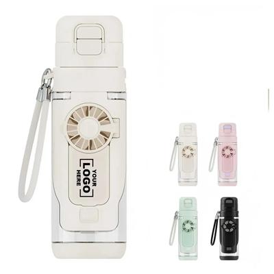Picture of 690ML TRITAN WATER BOTTLE with Fans