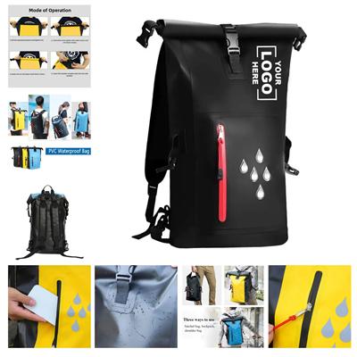 Picture of HIKING CAMPING PVC OUTDOOR WATERPROOF BACKPACK RUCKSACK