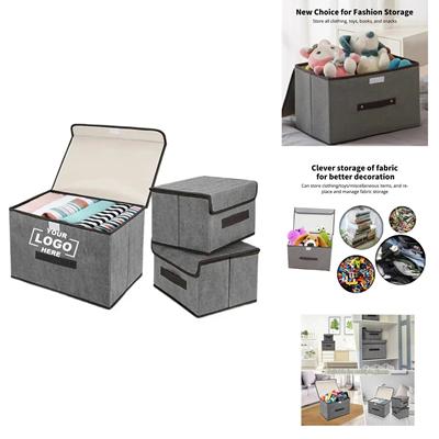 Picture of FABRIC NON-WOVEN BOXES FOLDING ORGANIZERS STORAGE