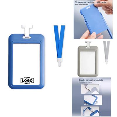 Picture of WORK ID CARD HOLDER with Lanyard