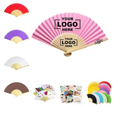 Picture of PAPER FOLDING WEDDING MEMORIAL DAY HANDMADE FAN