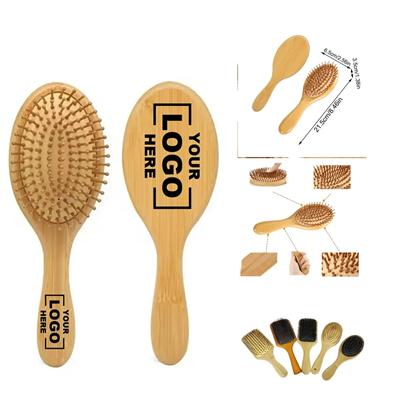 Picture of BAMBOO WOOD HAIR SMOOTH CUSHION COMB