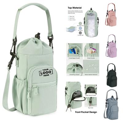 Picture of WATER CUP SLEEVE CROSS-BODY BOTTLE SHOULDER BAG