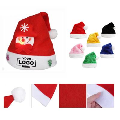 Picture of CHRISTMAS DECORATIONS GLOWING FLEECE CHILDRENS HAT