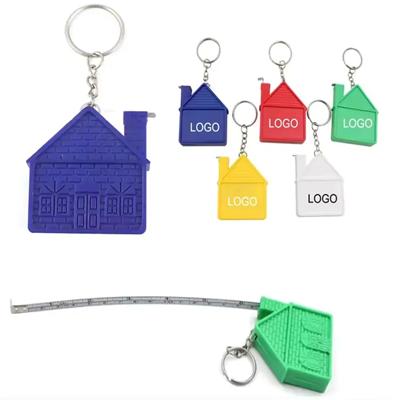 Picture of HOUSE-SHAPED TAPE MEASURE with Keyring Chain