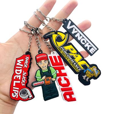 Picture of CUSTOM PVC KEYRING CHAIN