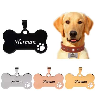 Picture of DOG TAG in the Shape of Bones