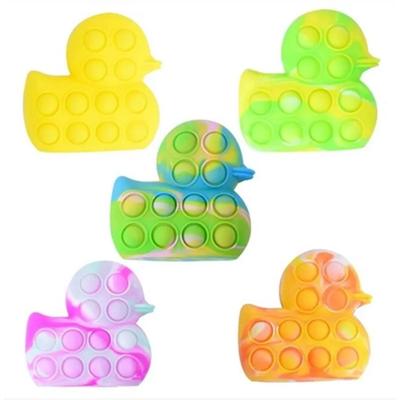 Picture of DUCK SHAPE SILICON PUSH POP BUBBLE TOY