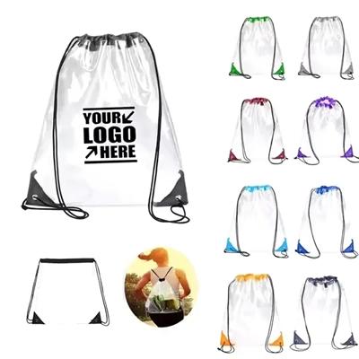 Picture of CLEAR TRANSPARENT STADIUM DRAWSTRING SPORTPACK