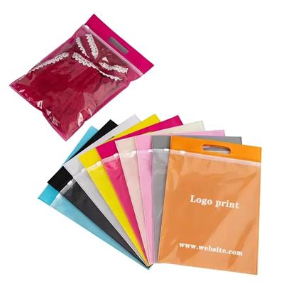 Picture of CLEAR TRANSPARENT NON-WOVEN ZIPLOCK BAG