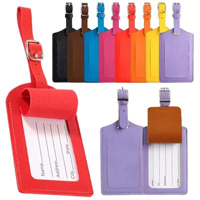 Picture of PU LEATHER LUGGAGE TAG