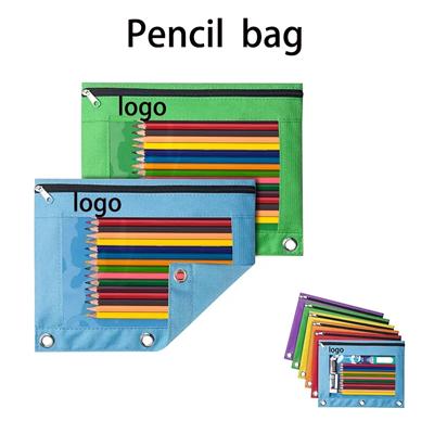 Picture of OXFORD CLOTH BLOTTER LARGE CAPACITY PENCIL CASE