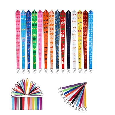 Picture of CUSTOM POLYESTER LANYARD SILK SCREEN HEAT TRANSFER