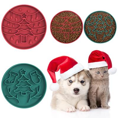 Picture of SILICON PET SLOW FOOD BOWL GIFT FOR CHRISTMAS