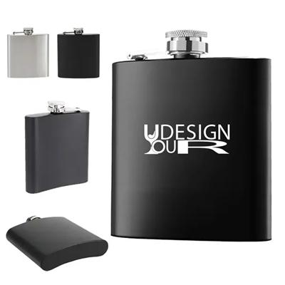 Picture of 6OZ STAINLESS STEEL METAL VACUUM FLASK