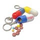 TWIST A PILL KEYRING CHAIN image 2
