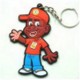 CUSTOM SHAPE AND PRINT RUBBER KEYCHAINS image 2