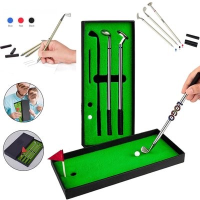Picture of 3PCS GOLF CLUBS BALL PEN PEN SET COOL STUFF.