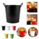 MINI WINE GLASS ICE IRON BUCKET image 2