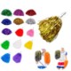 PLASTIC CHEERLEADING POMPOMS with Handle image 2