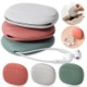 SILICONE EARPHONES STORAGE BAG EARBUD CASE image 2