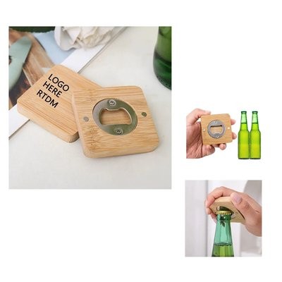 Picture of BAMBOO WOOD BOTTLE OPENER
