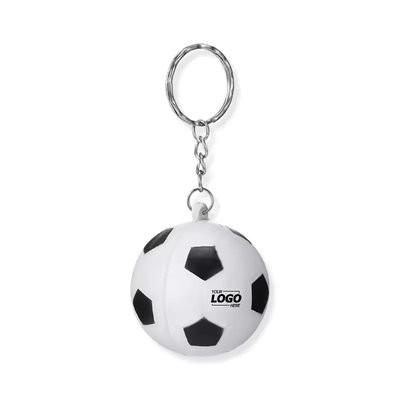 Picture of FOOTBALL BALL STRESS RELIEVER KEYRING CHAIN