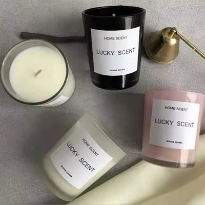 Picture of CUSTOM SCENTED CANDLE in Glass Jar