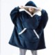 WEARABLE SWEATSHIRT PICNIC BLANKET HOODED HOODY image 2