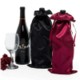 SATIN WINE DRAWSTRING BAGS image 2