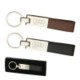 LEATHER AND SILVER KEYRING image 2