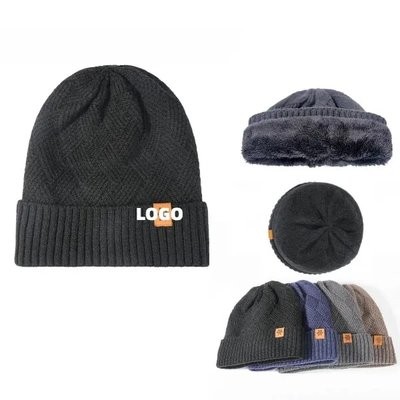 Picture of WINTER HAT FOR MEN FLEECE LINED