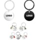 CHRISTMAS STAINLESS STEEL METAL KEYRING CHAIN image 2