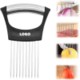 STAINLESS STEEL METAL FOOD SLICER ASSISTANT TOOL image 2