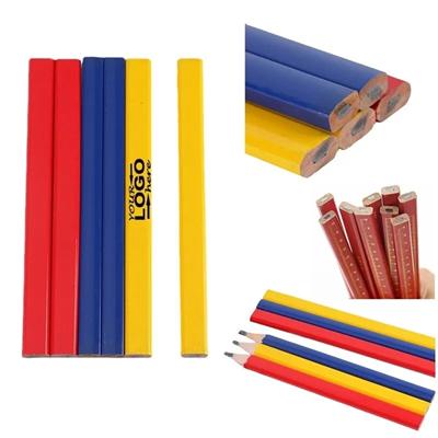 Picture of FULL COLOR OCTAGONAL CALIBRATION CARPENTER PENCIL