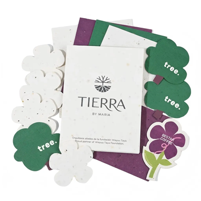 Picture of SEEDS PAPER BOOKMARK