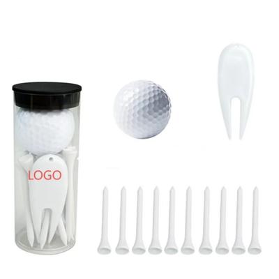 Picture of GOLF TUBE SET 1 BALL 10 WOOD TEES AND 1 DIVOT TOOL