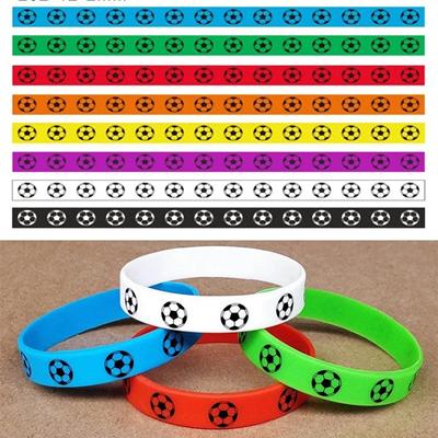 Picture of SILICON FOOTBALL WRIST BAND BRACELET