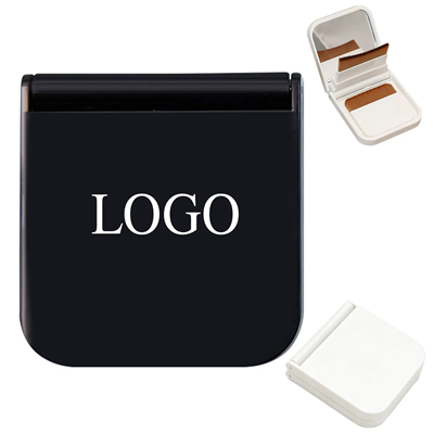 Picture of PORTABLE FOUNDATION BRUSH with Mirror Case