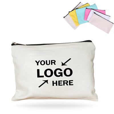 Picture of 12OZ COTTON CANVAS ZIPPER POUCH