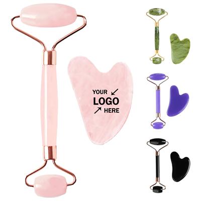 Picture of FACIAL MASSAGE ROLLER AND GUA SHA TOOL SET