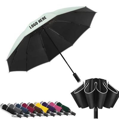 Picture of AUTOMATIC COMPACT INVERTED TRAVEL UMBRELLA
