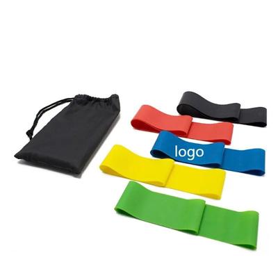 Picture of 5-PIECE ANNULAR RESISTANCE RING TENSION YOGA STRETCH BAND