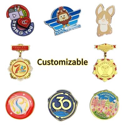 Picture of CUSTOM ZINC ALLOY ENAMEL BADGE