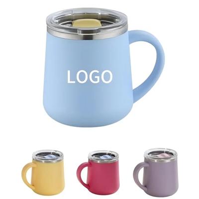 Picture of 15OZ DOUBLE WALL STAINLESS STEEL METAL OFFICE COFFEE MUG